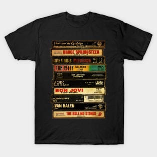 Retro Classic Rock - Cassette Style T-Shirt